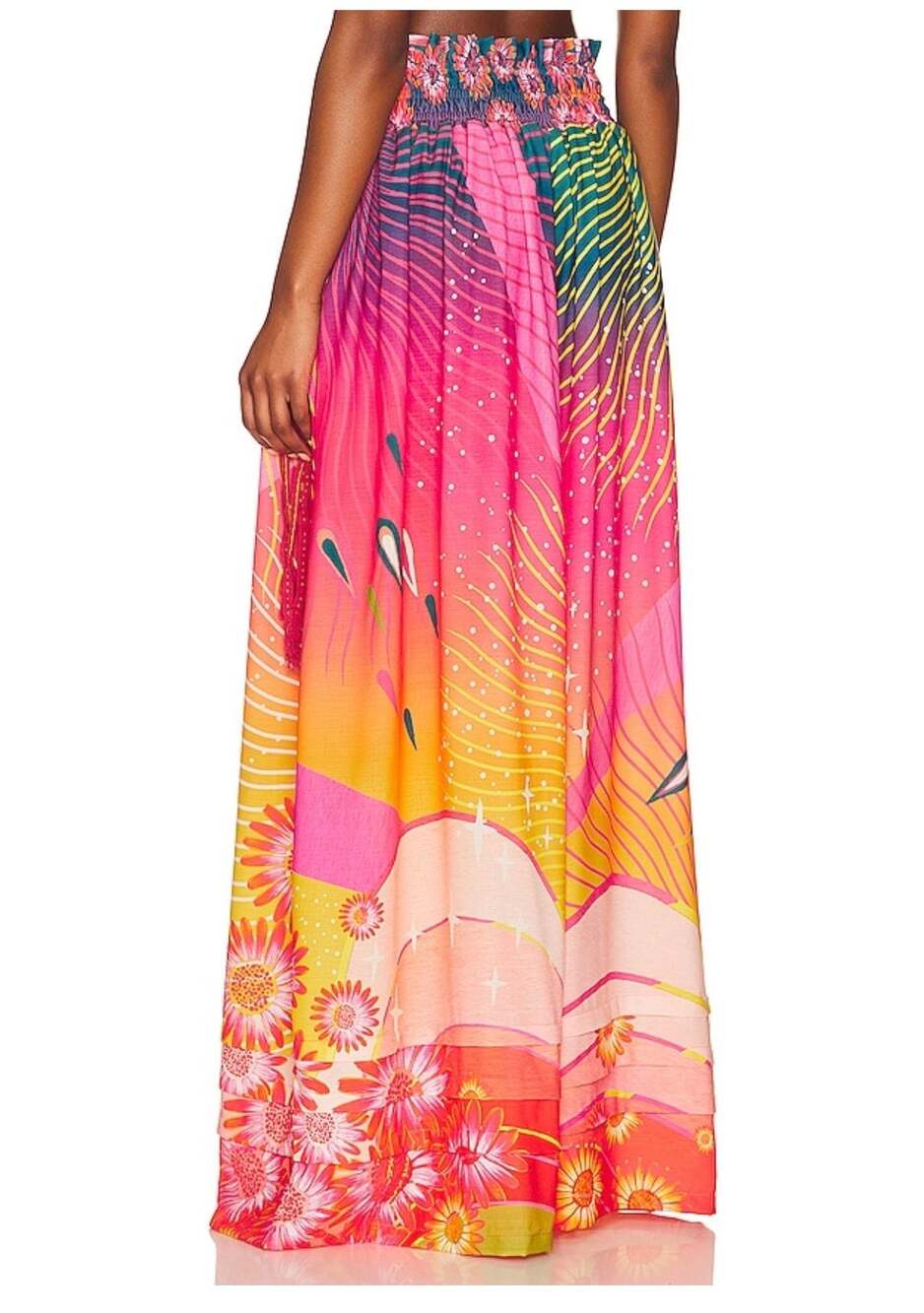 Agua Bendita Revolve Wide Leg in Solaris Ombre - Picture 9 of 12